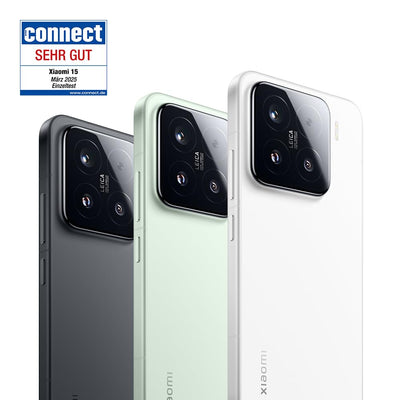 Xiaomi 15 Smartphone, 12+512GB, Schwarz, Handy ohne Vertrag, 50MP Leica Kamera, 120Hz WQHD+ AMOLED Display, Snapdragon 8 Elite, 5240mAh, 90W HyperCharge, Xiaomi Hyper AI, Dual-SIM