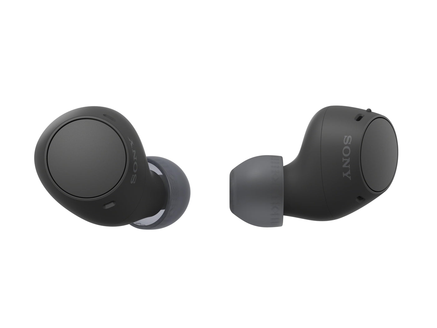 Sony WF-C510 Truly Wireless Kopfhörer - Kleine, leichte Bluetooth In-Ear-Kopfhörer mit Multipoint-Connection, Ambient Sound, IPX4 Rating, Spotify Tap, Quick Charge, 22 HR Akku, iOS & Android - Schwarz