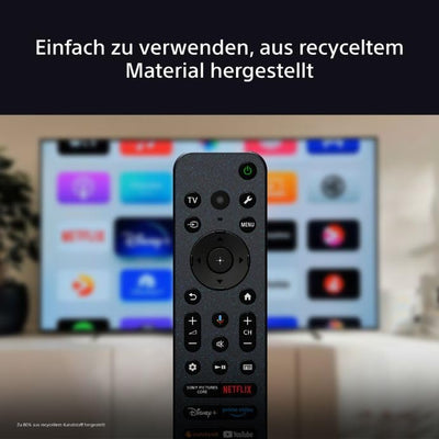 Sony BRAVIA 3 - Direct LED 75 Zoll Fernseher (K75S32), X-Balanced Speaker, Dolby Vision/Atmos, IMAX Enhanced, Google TV (2025), Google Cast, Apple AirPlay 2, Eco Dashboard 2, Game Menu 2, Smart TV