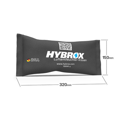 HYBROX Auto Luftentfeuchter Kissen - Wiederverwendbar, Entfeuchter, Autoentfeuchter (SPARSET 2x1000g)
