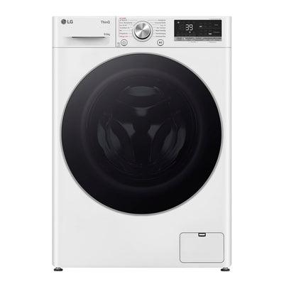 LG Electronics W4WR70961, Klasse A/D, Frontlader-Waschtrockner 9-6 kg, 1360 U/min, AI Direct Drive, Wi-Fi, Tiefenreinigung mit Dampf, TurboWash, Aqualock, Wäsche nachlegen 62 x 60 x 85 cm ꟷ Weiß