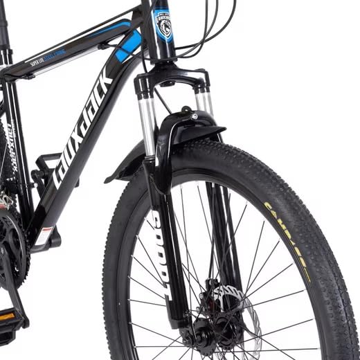 Sinaopus Mountainbike Fahrrad 26, 27.5 Zoll Mountainbike, MTB mit Scheibenbremse, 21 Gang Schaltung, Geeignet für Damen und Herren(26, Blau)