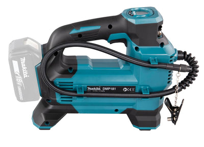 Makita DMP181Z Akku-Kompressor 11,1 bar 18V (ohne Akku, ohne Ladegerät), Petrol
