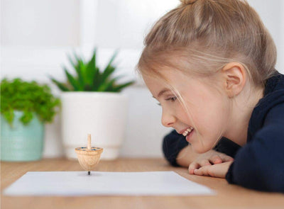 moses. PhänoMINT Malkreisel, Holzkreisel für Kinder, Experimentierspielzeug für kleine Forscher und Entdecker, 5,7 cm x 4 cm x 4 cm