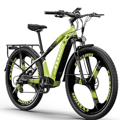 cysum Speedy E-Bike, E-Mountainbike, 29 Zoll (73,8 cm) für Erwachsene, Elektrofahrrad mit abnehmbarem Akku, 48 V, 14 Ah, Autonomie 80 km, 75 Nm, 25 km/h (29 Zoll grün)