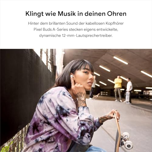 Google Pixel 10 Pro XL – Android-Smartphone ohne SIM-Lock, mit Gemini und 6,8 Zoll großem Super Actua-Display – Obsidian, 256GB + Pixel Buds A-Series – Kabellose Kopfhörer, Clearly White