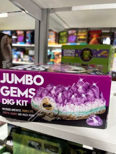 Dr. Daz Edelstein-Ausgrabungsset – Entdecken Sie 18 echte Edelsteine und Kristalle für Kinder - Spielzeug für Kinder ab 6 Jahren, mineralien Steine Geschenke für Jungen und Mädchen