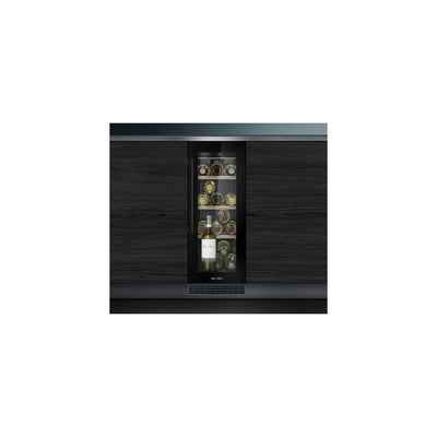 Siemens KU20WVHF0 iQ500 Weinkühlschrank, 82 x 30 cm, 21 Flaschen, Temperatur: 5-20 °C, 58 L, Black