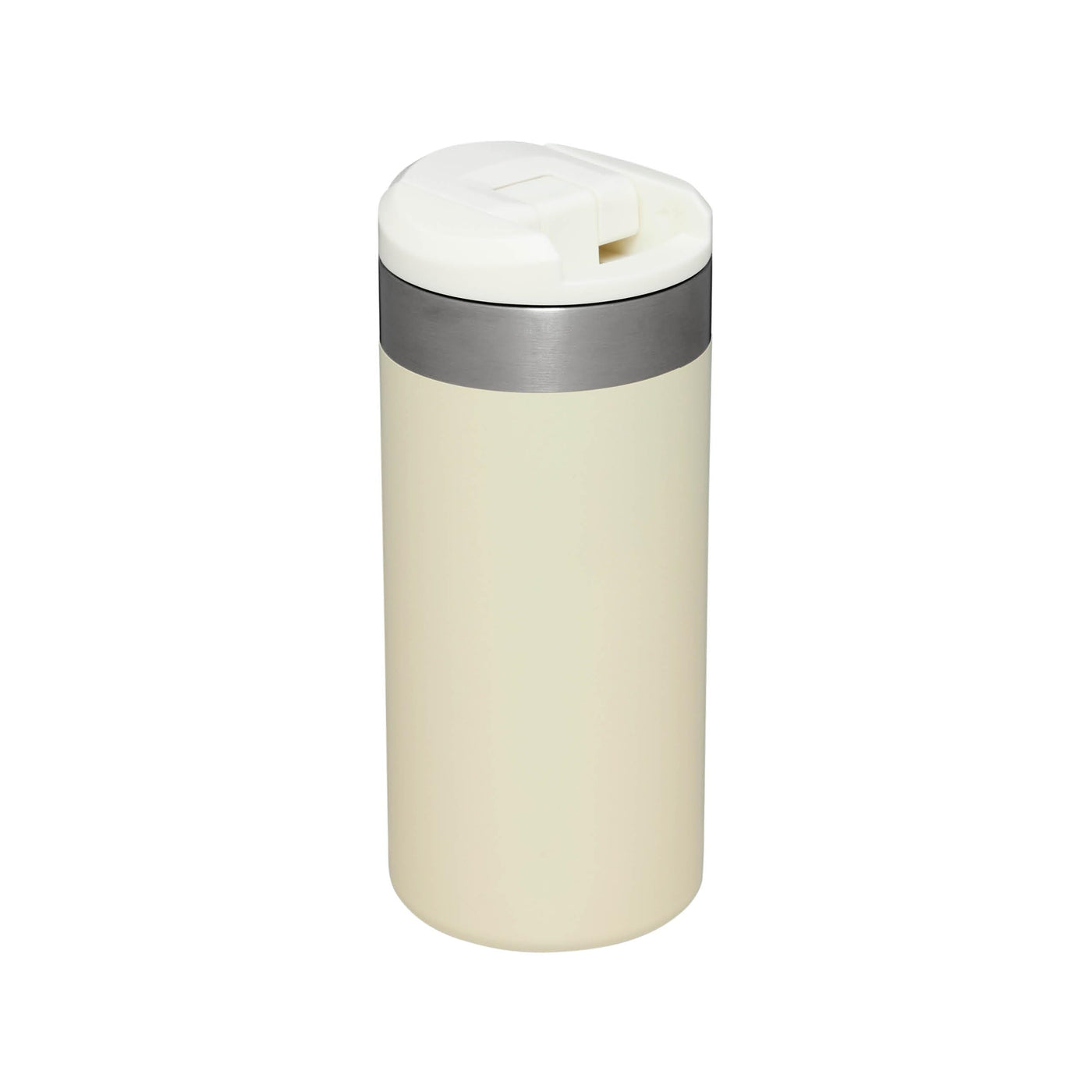 Stanley Aerolight Transit Thermobecher 0.35L - Hält 4 Stunden Heiß - Spülmaschinenfest - Kaffeebecher To Go Auslaufsicher - Kompatibel mit gängigen PKW-Getränkehalterungen - Thermosflasche - Cream