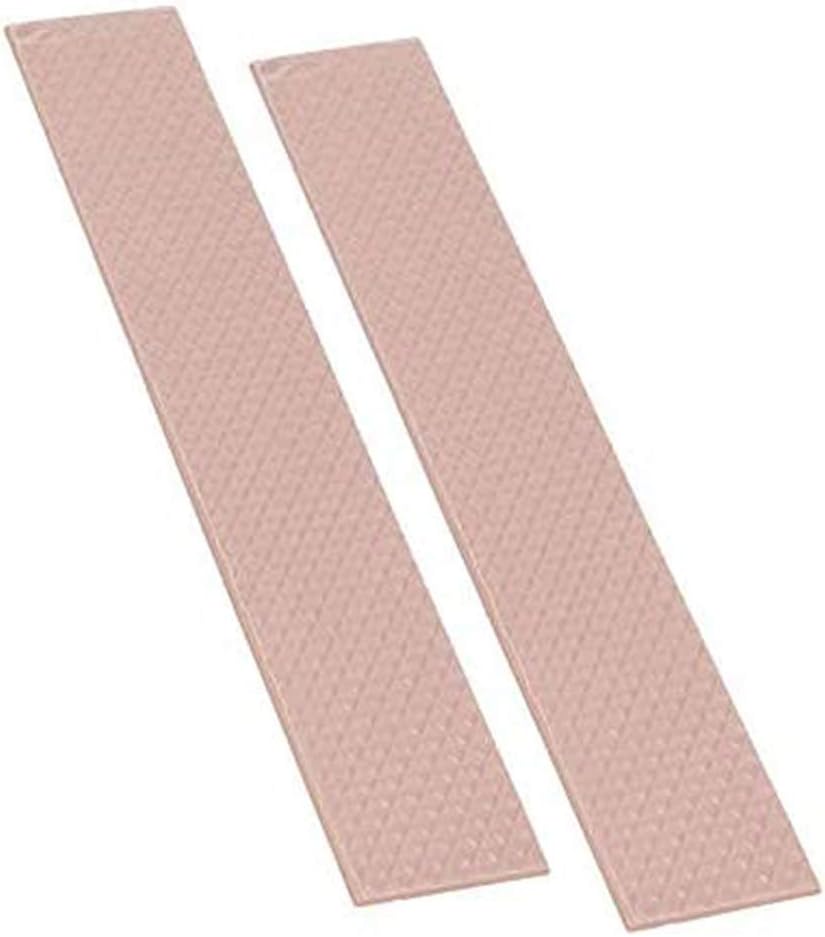 Thermal Grizzly - Minus Pad 8 (120x20x1,0mm) 2 Stück - Selbstklebendes Kühlendes Leitfähiges Wärmepad - Elastisch und Anpassungsfähig, Silikon-Thermopad CPU/GPU/PS4/PS5/Xbox