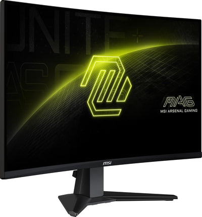 MSI MAG 27C6F 27 Zoll FHD Curved Gaming Monitor - 1500R 1920 x 1080 Rapid VA Panel, 180 Hz / 1ms (GtG), Adaptive-Sync - DP 1.2a, HDMI™ CEC
