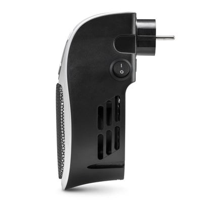TROTEC Steckdosen Heizlüfter TFC 1 E – Heizleistung 500 W – mini Keramik Heizung, für Räume bis 10 m² / 25 m³, weiß