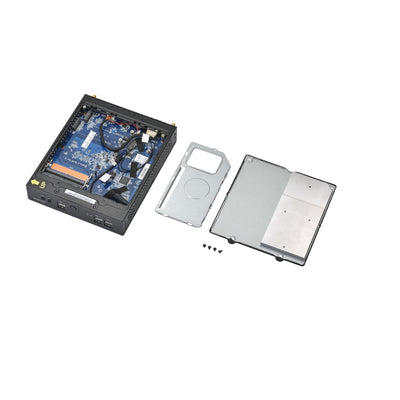 Shuttle XPC Slim Barebone DS50U5, i5-1335U, 2X LAN (1x 2.5Gbit,1x 1Gbit), 1xCOM,1xHDMI,1xDP, 1x VGA, lüfterlos, 24/7 Dauerbetrieb