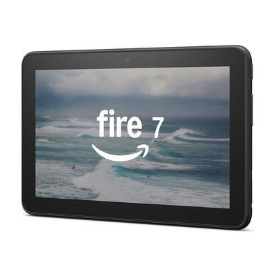 Fire 7-Tablet, 7-Zoll-Display, 32 GB, neuestes Modell (2022), schwarz Mit Werbung