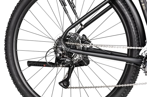 Axess MEEA DX ATB | Damen-Mountainbike | MTB-Hardtail | 16-Gang Schaltung | hydraulische Scheibenbremsen | Straßenausstattung, Farbe:matt Black, Rahmengröße:16 Zoll