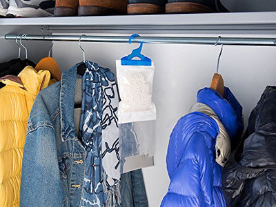 Sichler Haushaltsgeräte Schrankentfeuchter: 9er-Set XL-Kleiderschrank-Entfeuchter zum Aufhängen, je bis zu 450 ml (Luftentfeuchter Schrank, Entfeuchter Schrank, Feuchtigkeits)