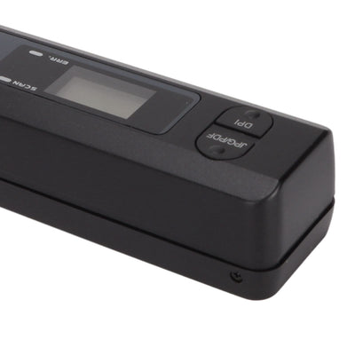 USB Handscanner, Wireless A4 Dokumentenscanner, 300 600 900DPI, JPEG und PDF Format, mit Speicherkarte, für Dokumente Fotos Zeitschriften(Schwarz)