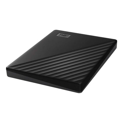 WD My Passport externe Festplatte 1 TB (mobiler Speicher, schlankes Design, herunterladbare Software, automatische Backups, Passwortschutz) Schwarz - auch kompatibel mit PC, Xbox und PS4, 1 Stück