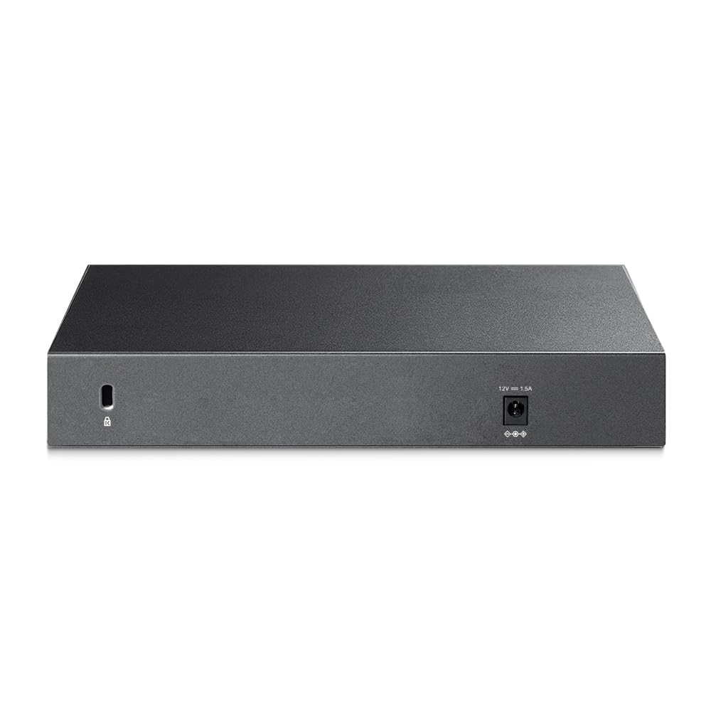 TP-Link TL-SG108-M2 8× 2.5-Gigabit ports Ethernet LAN Switch(Plug-and-Play,Metallgehäuse, QoS, IGMP-Snooping, Ideal für 2.5G NAS, Server, Gaming-Computer, WiFi 6 AP, 4K-Video)schwarz