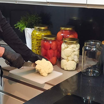 drburpily Tragbarer Kimchi Aufbewahrungsbehälter für Campingausflüge, durchdachter Griff aus ABS für auslaufsicheren Kimchi Gärbehälter, 5L drburpily Tragbarer Kimchi Aufbewahrungsbehälter für Campingausflüge, durchdachter Griff aus ABS für auslaufsicheren Kimchi Gärbehälter, 5L