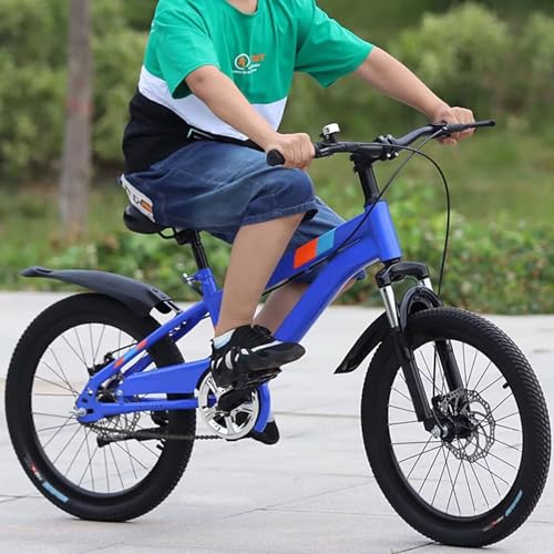 LSQXSS Mountainbike für Jugendliche, Singlespeed-Fahrrad mit stoßgedämpfter Vordergabel, Doppelscheibenbremsen, Stadtrad, höhenverstellbarer Sattel, Komfortables Cruiser-Bike