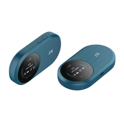 ZTE U10S Pro Blue, 4G+LTE Mobile Wi-Fi 6, freigeschalteter, kostengünstiger tragbarer Reiserouter, verbindet 32 Geräte, 3000 mAh, 10 Stunden Akkulaufzeit, läuft in Allen weltweiten Netzwerken