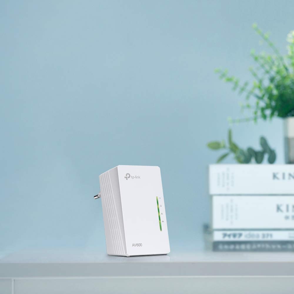 TP-Link WLAN Powerline Adapter TL-WPA4220 WLAN 300Mbit/s, AV600 Powerline, Zusatzeinheit, Es kann nicht alleine verwendet werden