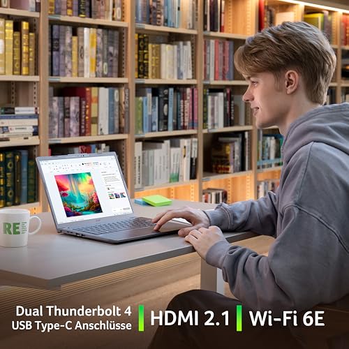 Acer Aspire 14 AI (A14-52M-790K) Laptop, 47 Tops, 14" WUXGA IPS Display, Intel Core Ultra 7 258V, 32 GB RAM, 1 TB SSD, Intel Arc Grafik 140V, Windows 11, QWERTZ Tastatur, grau