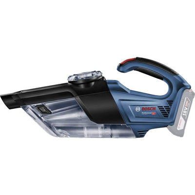 Bosch Professional 18V System Akku Handstaubsauger GAS 18V-1 (inkl. Absaugrohr, Fugendüse, Teppichdüse, Behältervolumen 1 Liter, ohne Akku/ Ladegerät)