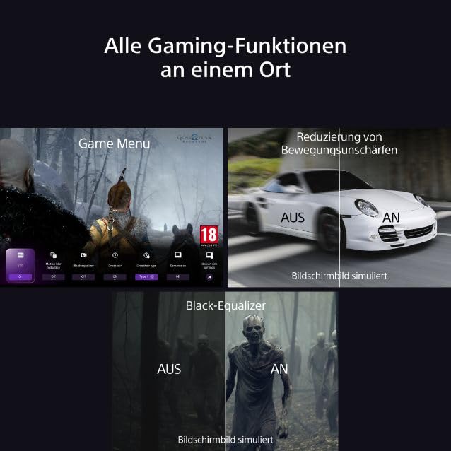Sony BRAVIA 3 - Direct LED 50 Zoll Fernseher (K50S32), X-Balanced Speaker, Dolby Vision/Atmos, IMAX Enhanced, Google TV (2025), Google Cast, Apple AirPlay 2, Eco Dashboard 2, Game Menu 2, Smart TV