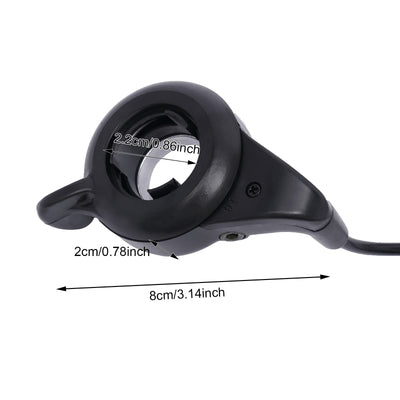 NIGORIY E-Bike Umbausatz, 24 Zoll 36V 500W Hinterrad Elektrofahrrad Umbausatz, 5-Gänge Ebike Kit mit LCD Praktisches Display, Elektro-Fahrrad Umbausatz