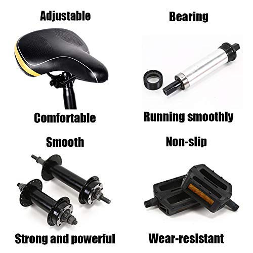 Wmmner 24-Zoll-Mountainbike mit großen Reifen, Erwachsene, Männer, Frauen, Mountainbikes mit hartem Schwanz, mechanische Scheibenbremsen mit Vorderradaufhängung, Mountainbike, rutschfest