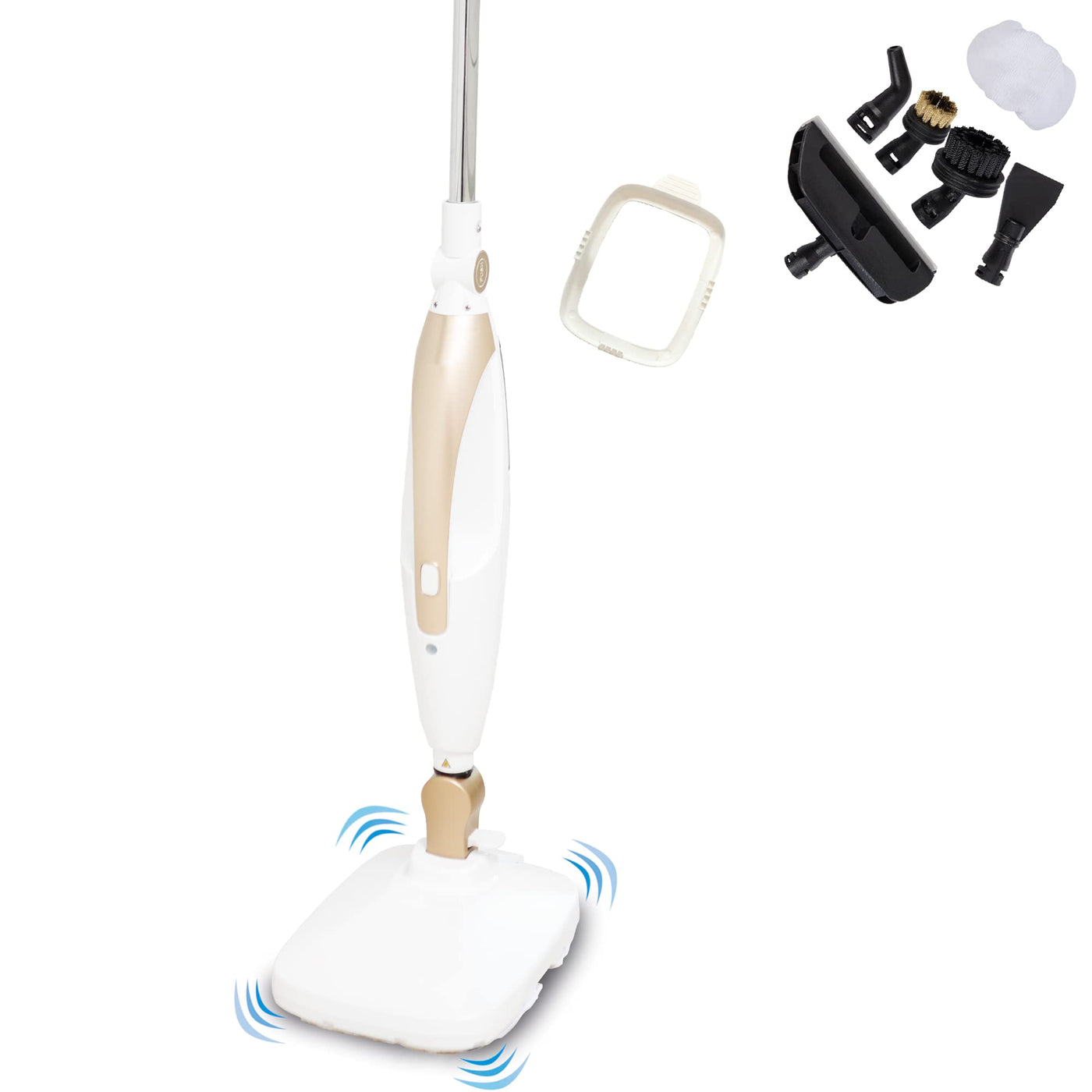 Livington Prime Steam Scrubber - multifunktionaler 10-in-1 Dampfreiniger - mit Vibrationspower - Reinheit der Superlative - das Original aus dem TV