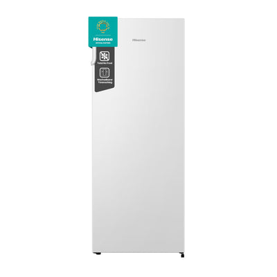 Hisense FV191N4AW2 Gefrierschrank/ TotalNoFrost/ SuperFreeze/ Türalarm/ Multiflow 360°/ BigBox/ 143,4 cm/ Gefrierteil 147 l/ 41 dB/ 205 kWh/Weiß