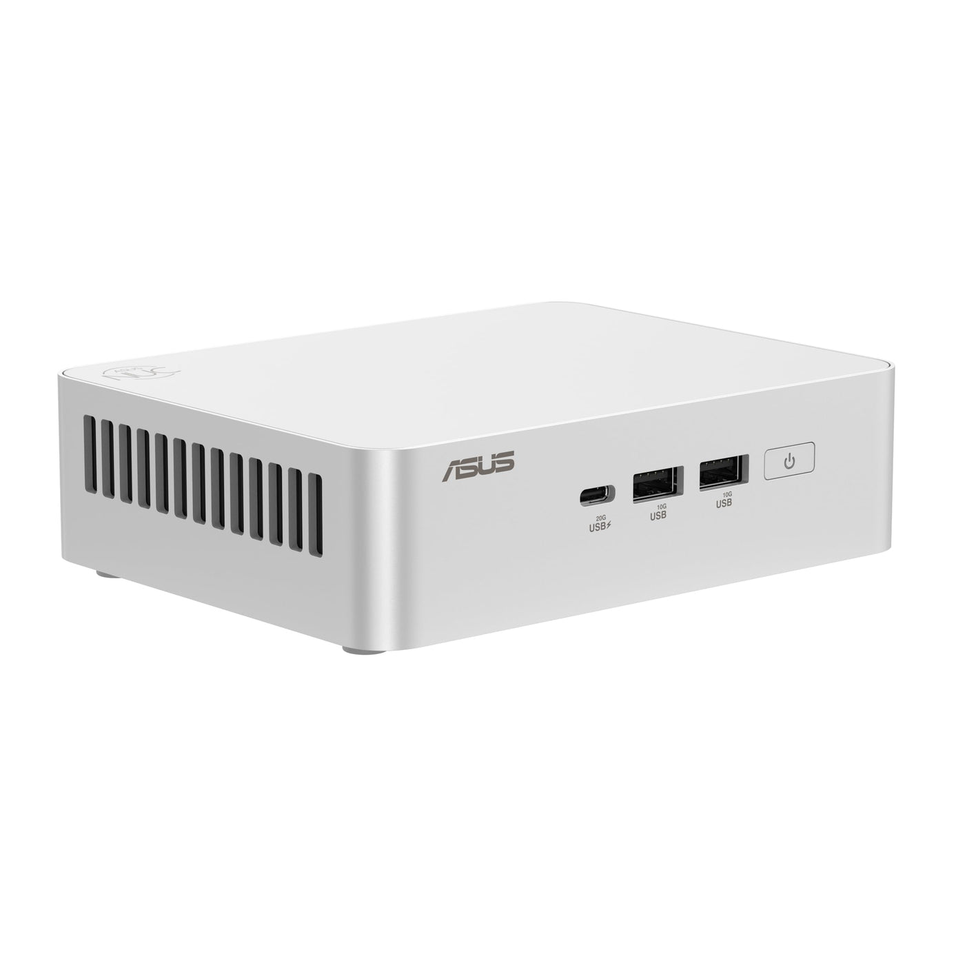 ASUS NUC 15 Pro Plus Kit RNUC15CRSU500002 (Intel Core Ultra 5 225H Prozessor, Intel Arc Grafik, WiFi 7, Bluetooth 5.4, ohne Betriebssystem, mit EU-Netzteil, weiß)