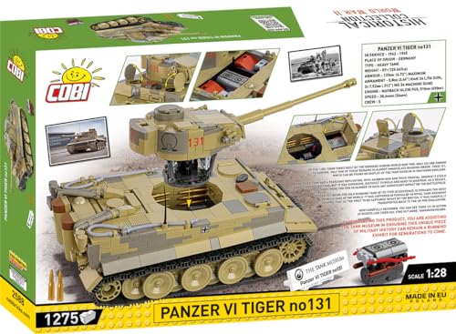 Cobi 2588 Panzer VI Tiger I no 131 The Tank Museum