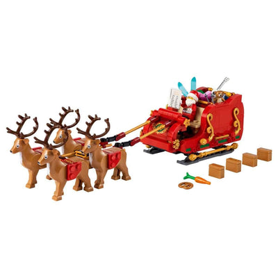 LEGO Seasons and Occasions – Kreatives Spielset – Weihnachtsspielzeug für Kinder ab 9 Jahren mit Minifigur, Rentieren, Gitarre, Teddybär und Skiern – Geschenkidee und Weihnachtsdekoration – 40499