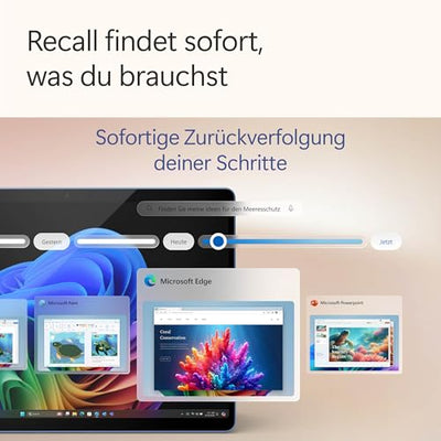 Microsoft Surface Pro (Charger Not Included), Copilot Plus PC, Touch Screen OLED 13, Snapdragon X Elite, 16GB RAM, SSD 512GB, Model, 11th Edition, Dune