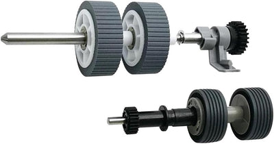 AMSOAN PA03656-0001 PA03656-E976 PA03656-E958 Bremsrolle und Pickup-Rolle, kompatibel mit Fujitsu ScanSnap iX500 ix1500 ix1400 ix1600