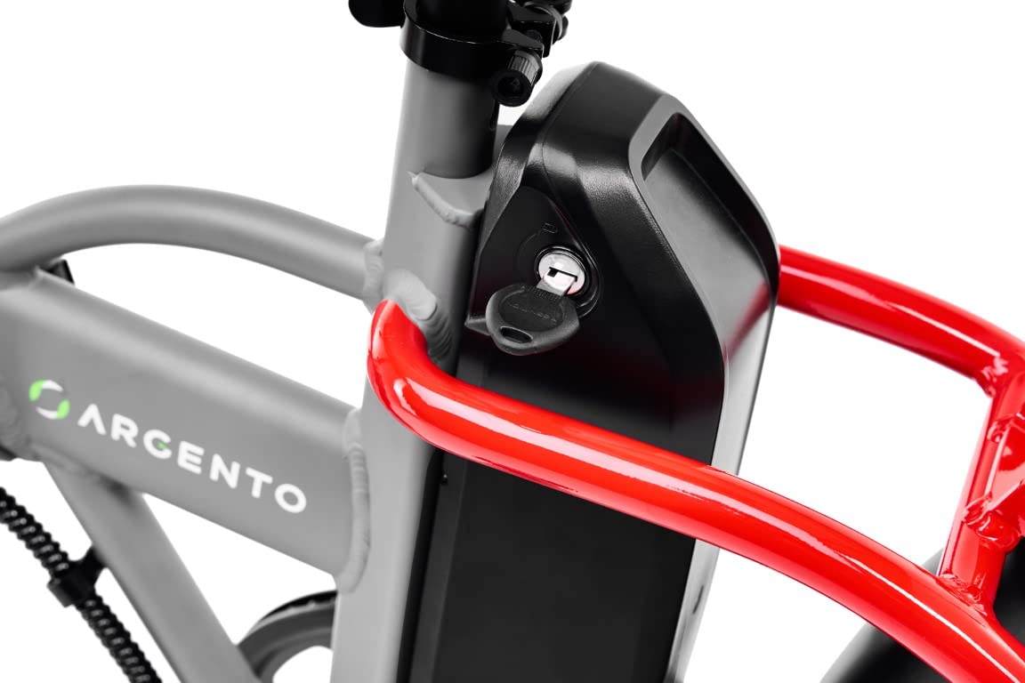 Argento Unisex – Erwachsene Mini Max E-Fahrrad, Grau, Einer Größe