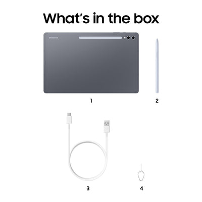 Samsung Galaxy Tab S10 Ultra AI Tablet, Android Tablet, 12 GB RAM, 1 TB Speicher, AMOLED-Display, Antireflexionsbeschichtung, Inkl. S Pen, WiFi, Moonstone Gray, 36 Monate Herstellergarantie