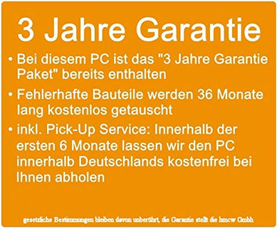 shinobee 4K High End Gaming PC Intel Core i9 11900F 16 Threads 5.20GHz • GeForce RTX4070 12 GB • 32 GB 3000 MHz DDR4 • 1 TB M.2 SSD • Windows 11 • WLAN • Gamer PC Computer Rechner | 7626