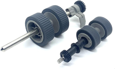 TasLin PA03540-0001 PA03540-0002 Bremsrolle Pick Roller kompatibel mit Fujitsu Fi-6130 Fi-6130Z Fi-6140 Fi-6140Z Fi-6230 Fi-6230Z Fi-6240 Fi-6240Z Fi-6122 5 Fi-6 225 cm
