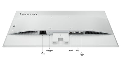 Lenovo L24i-4A | 23,8" Full HD Monitor | 1920x1080 | 100Hz | 250 nits | 1ms Reaktionszeit | IPS-Panel | HDMI | VGA | integrierte Lautsprecher | entspiegelt | 3,8kg | grau