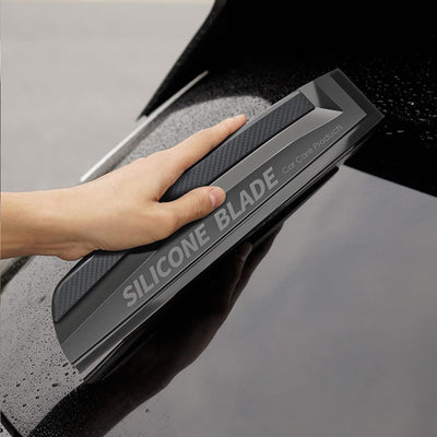 SPTwj Silikon Auto Abzieher Wasserabzieher Autoabzieher Wasserschieber Weiches mit Silikonlippe Wasserabstreifer Wasser Gummi Abzieher für Auto Fensterwischer und Dusche Spiegel Fenster