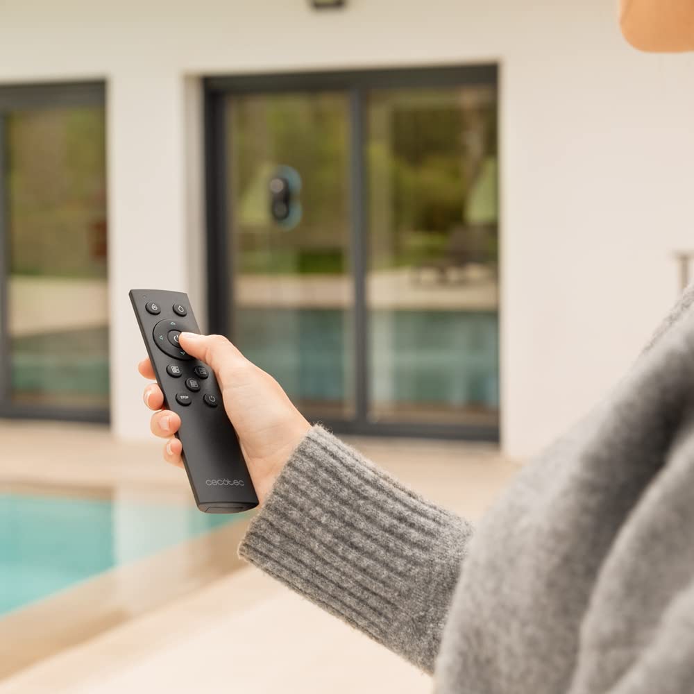 Cecotec Fensterputzroboter Windroid 890 SprayWater Smart Connected. 90 W, 3-in-1: Sprüht, Reinigt und Trocknet, App, Fernbedienung, Automatisches Sprühen, 4 Prog, Steuerung von Funktionen, Bewegungen