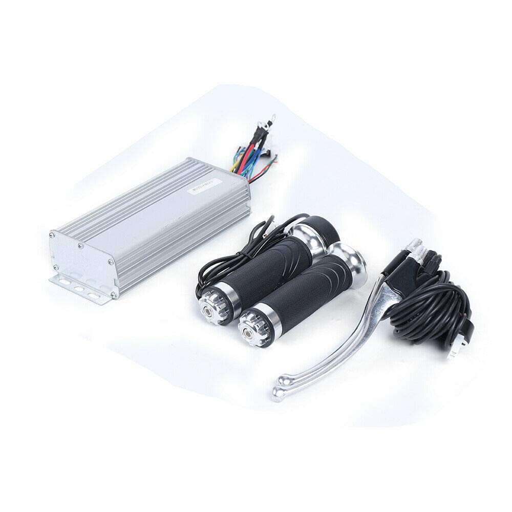 FortyFor 28 Zoll E-Bike Umbausatz mit LCD Display, 48V Elektrofahrrad Umbausatz mit Fünf-Gang-Schaltung und eine Cruise-Funktion E-Bike Conversion Kit für 28" Hinterrad und Vorderrad