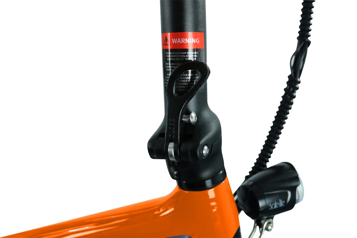 Blaupunkt Fiene 20 Zoll E-Faltrad - Racing- orange/schwarz/Modell 2022