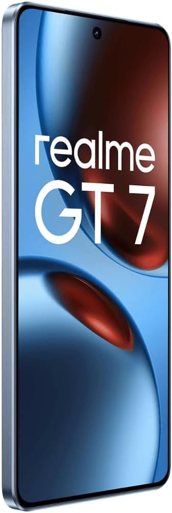 realme GT7 5G Smartphone,12+512GB,7000 mAh Battery,120W Charge,Dimensity 9400e Chipset,IMX906 50MP Camera, AI Planner,6000nits Pro-Esports 120Hz Display,IP69,Blue,Amazon Exclusive(No Adapter)