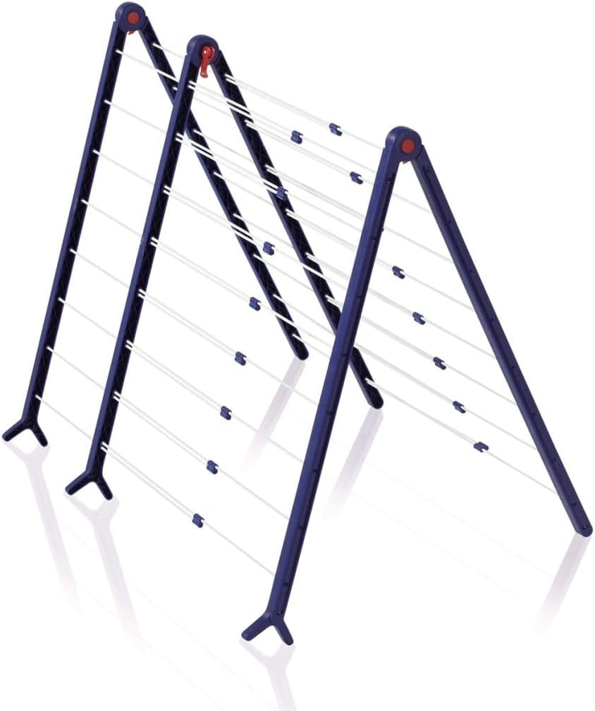 Leifheit Badewannentrockner Pegasus Bath 190 Extendable, standfester Standtrockner für die Wanne, ausziehbarer Wäscheständer, besonders schmaler Wäschetrockner, aus Legierter Stahl